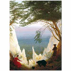 Caspar David Friedrich Tebeşir Kayaları