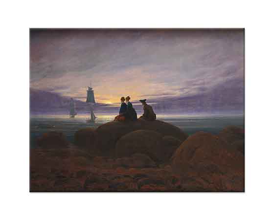 Caspar David Friedrich Denizde Mehtap Başlangıcı