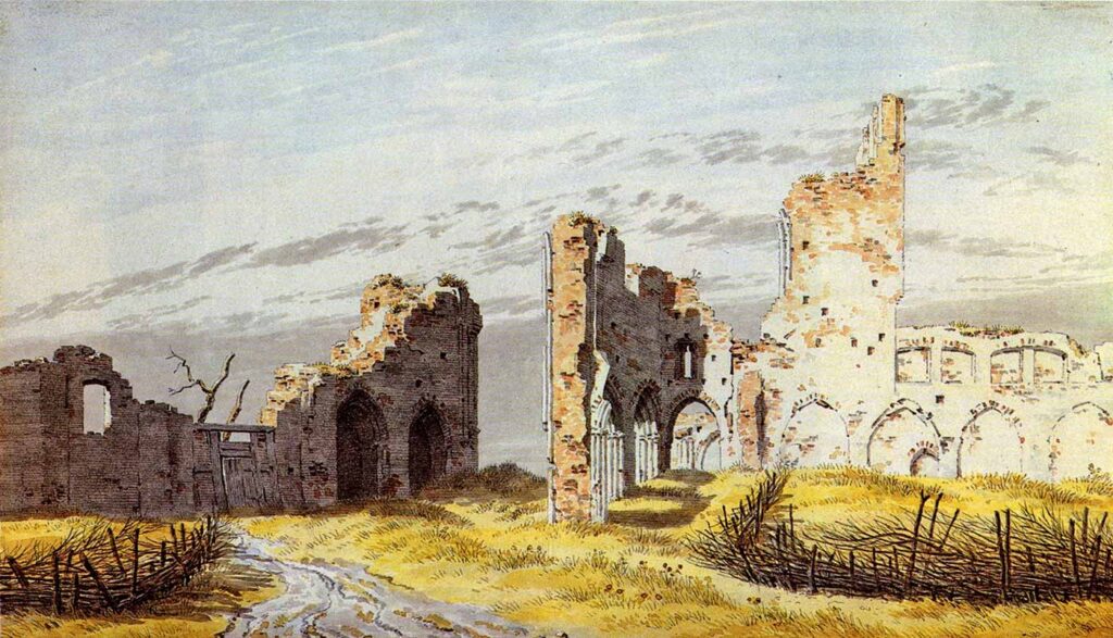 Caspar David Friedrich Eldana Harabeleri