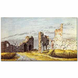 Caspar David Friedrich Eldana Harabeleri