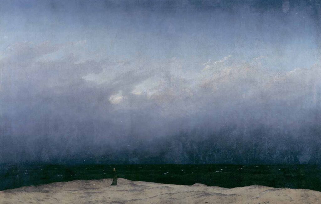 Caspar David Friedrich Deniz ve Keşiş