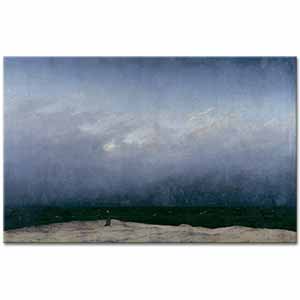 Caspar David Friedrich Deniz ve Keşiş