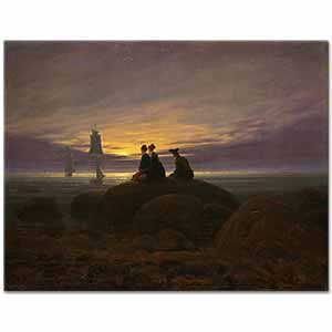 Caspar David Friedrich Denizde Mehtap Başlangıcı