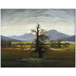 Caspar David Friedrich Yalnız Ağaç