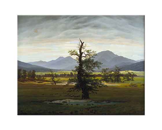 Caspar David Friedrich Yalnız Ağaç