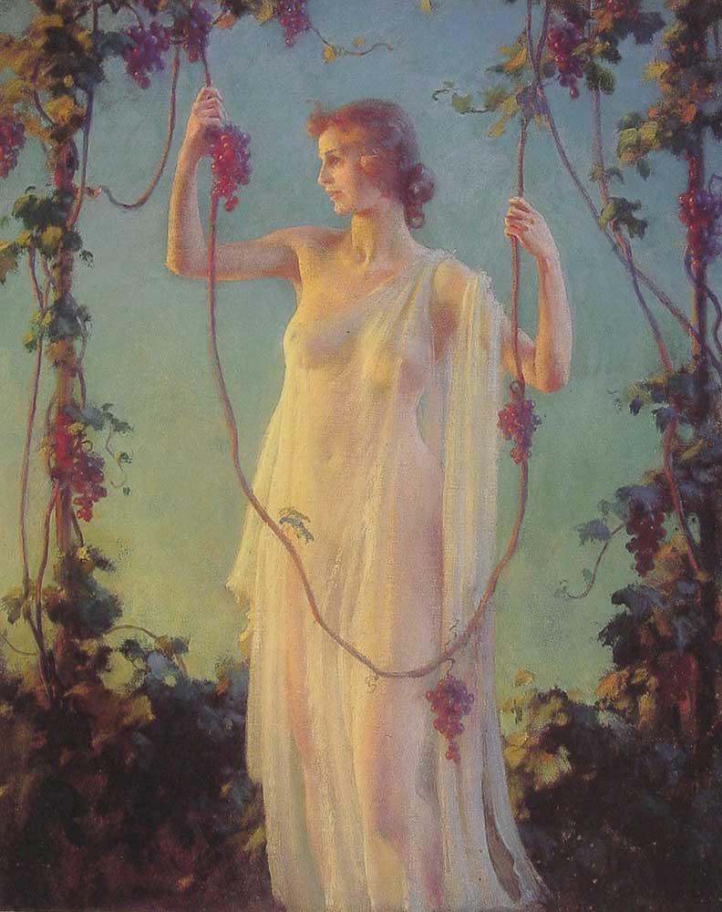 Charles Courtney Curran Güneş ışığında Kadın