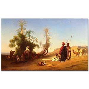 Charles Theodore Frere Vahada İstirahat