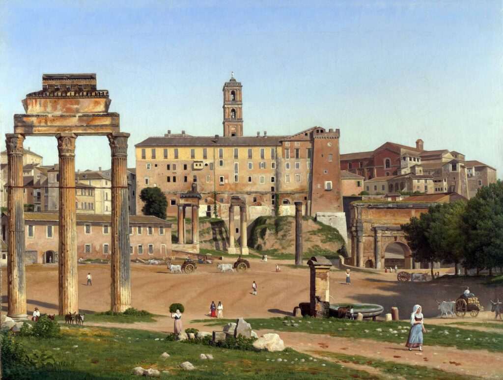 Christoffer Wilhelm Eckersberg Forum Roma