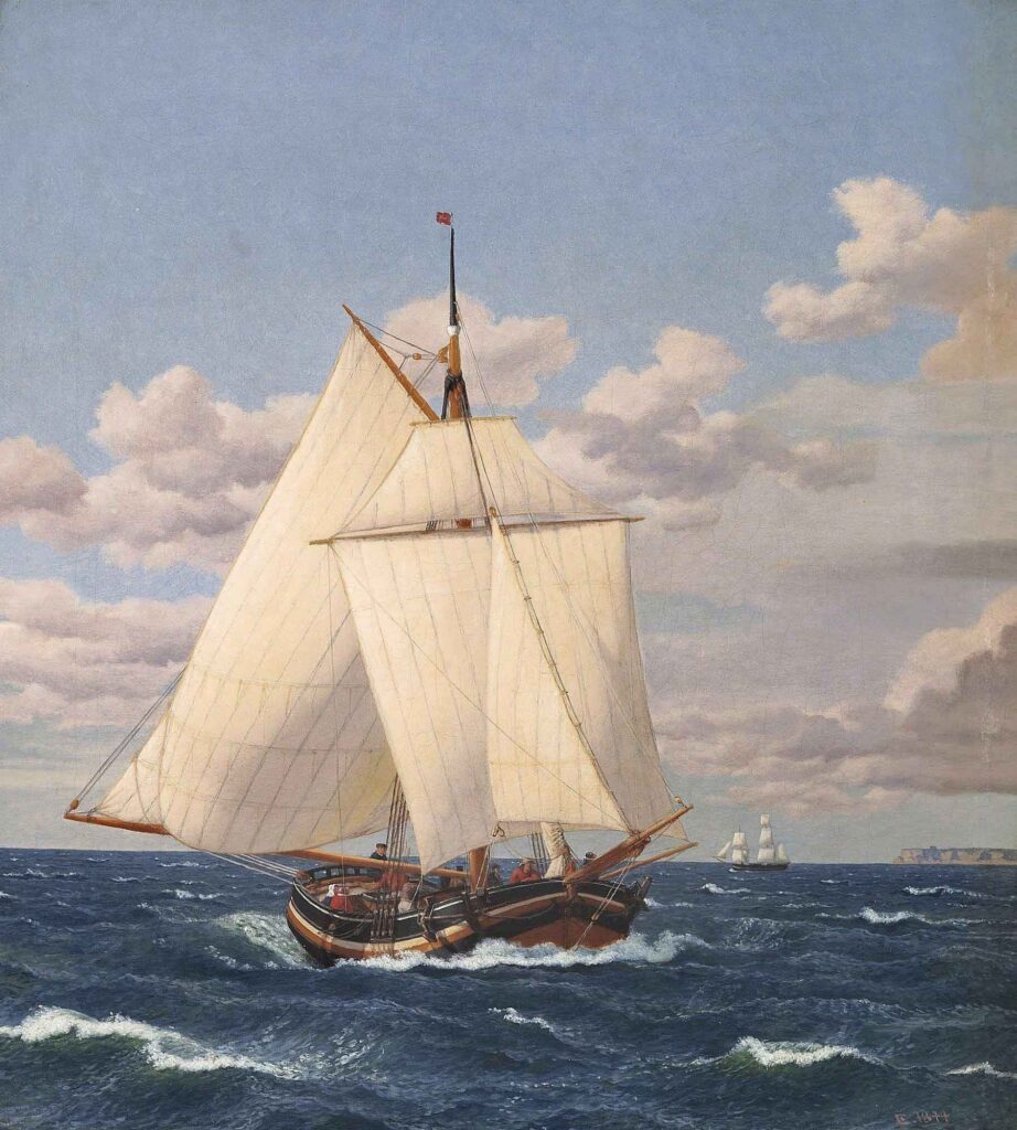 Christoffer Wilhelm Eckersberg Yelkenli