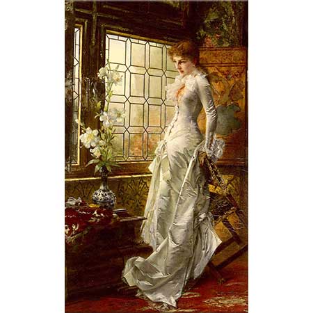 Conrad Kiesel Pencere Önünde