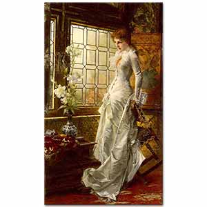 Conrad Kiesel Pencere Önünde
