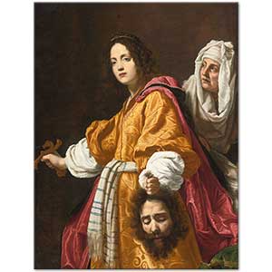 Cristofano Allori Holofernes'in Kafası ile Judith