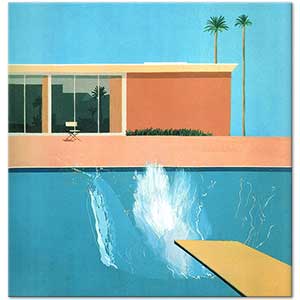 David Hockney Daha Büyük Bir Sıçratma