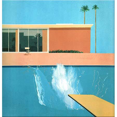 David Hockney Daha Büyük Bir Sıçratma