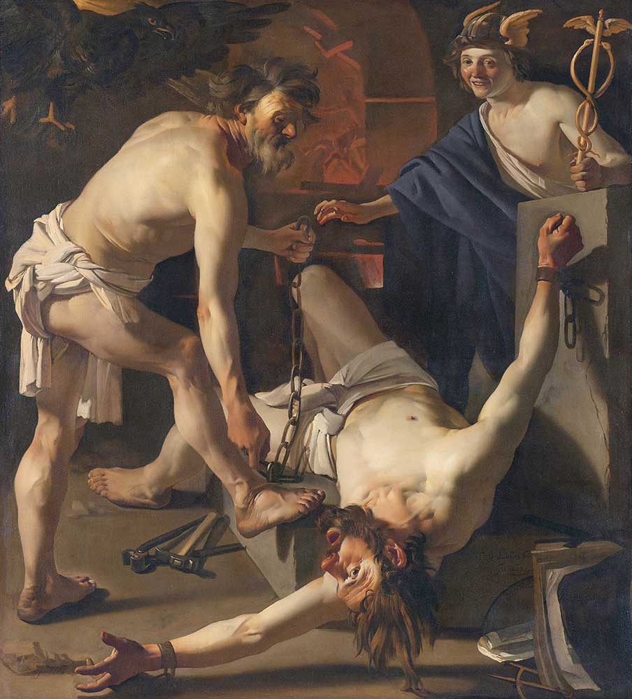 Dirck van Baburen Prometheus