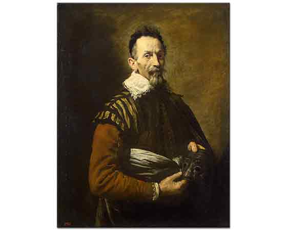 Domenico Fetti Aktör Portresi - Portrait of an Actor
