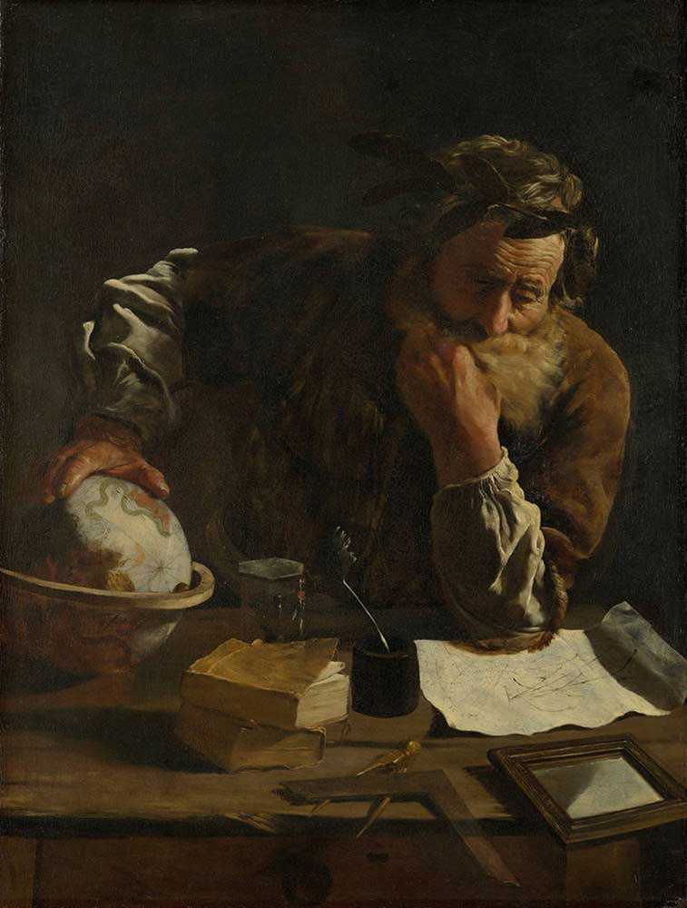 Domenico Fetti Arşimed Düşünürken