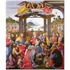 Domenico Ghirlandaio Kahinlerin Tazimi