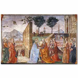 Domenico Ghirlandaio Karşılaşma