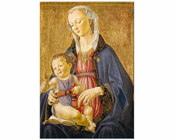 Domenico Ghirlandaio Madonna ve Çocuğu