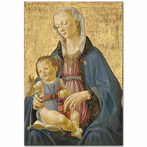 Domenico Ghirlandaio Madonna ve Çocuğu