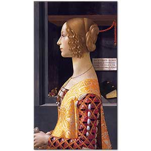 Domenico Ghirlandaio Giovanna Tornabuoni'nin Portresi