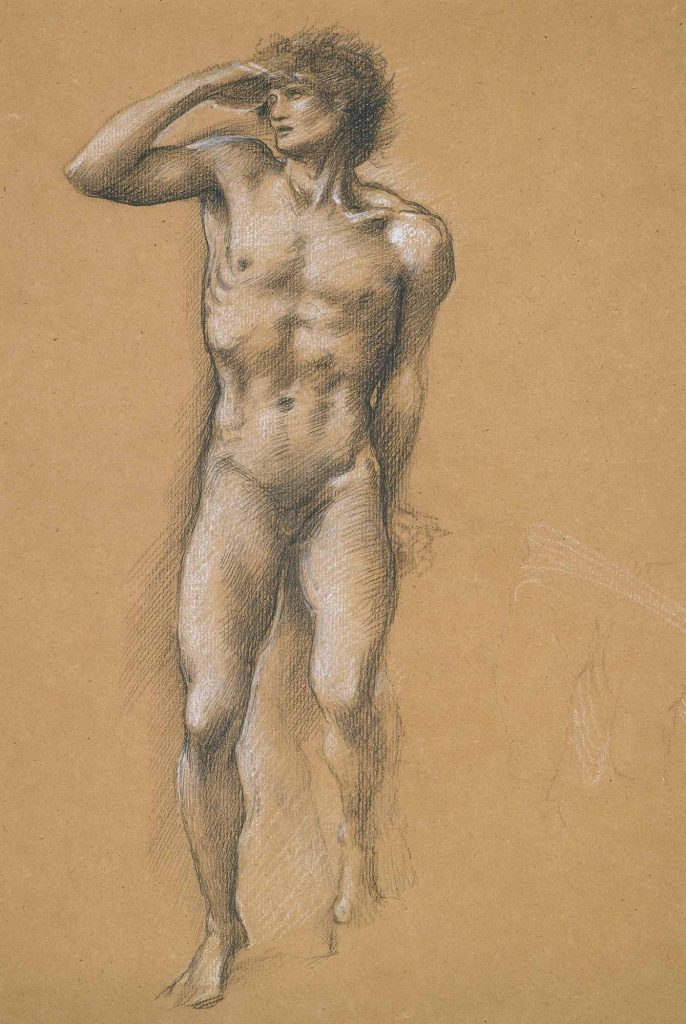 Edward Burne Jones Etüd