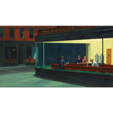 Edward Hopper Gece Kuşları