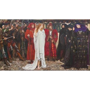 Edwin Austin Abbey Hamlet Oyunundan Bir Sahne