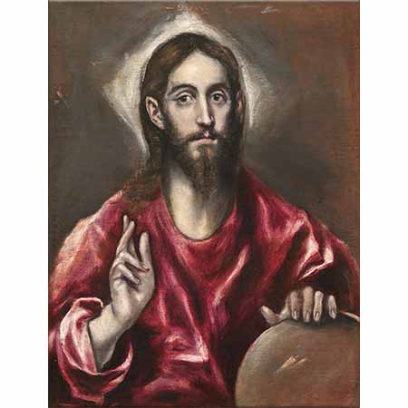 El Greco Hz İsa Dünyanın Koruyucusu