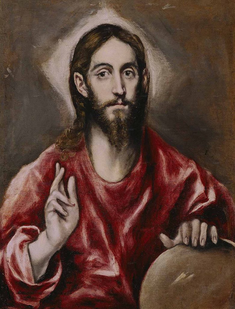 El Greco Hz İsa Dünyanın Koruyucusu