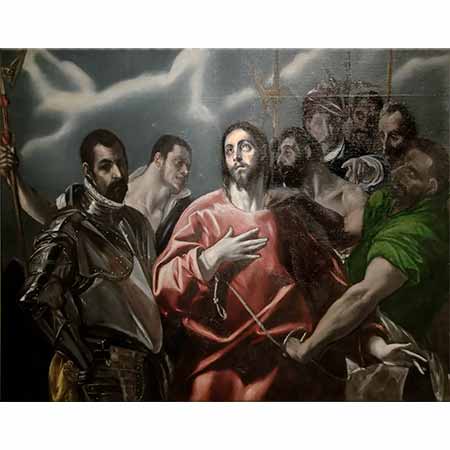 El Greco Hz İsa Elbisesi Çıkarılırken