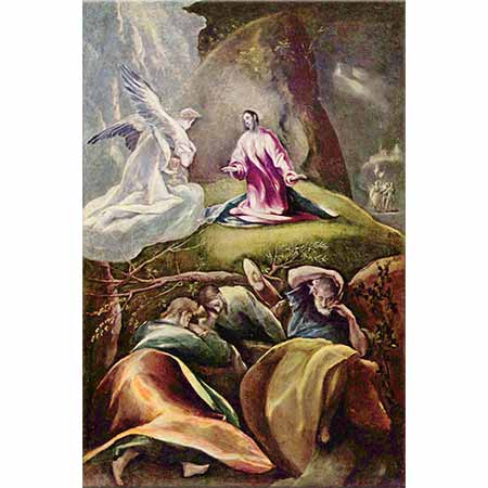 El Greco Ölberg'te İsa'nın Çilesi