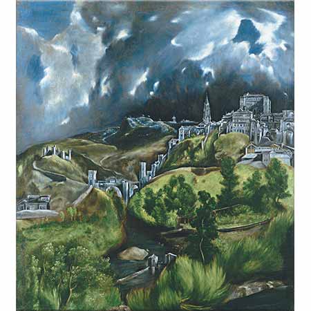 El Greco Toledo Manzarası