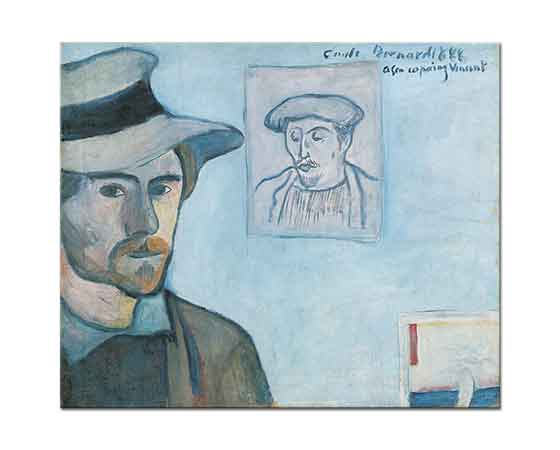 Emile Bernard Gauguin ve Kendi Portresi