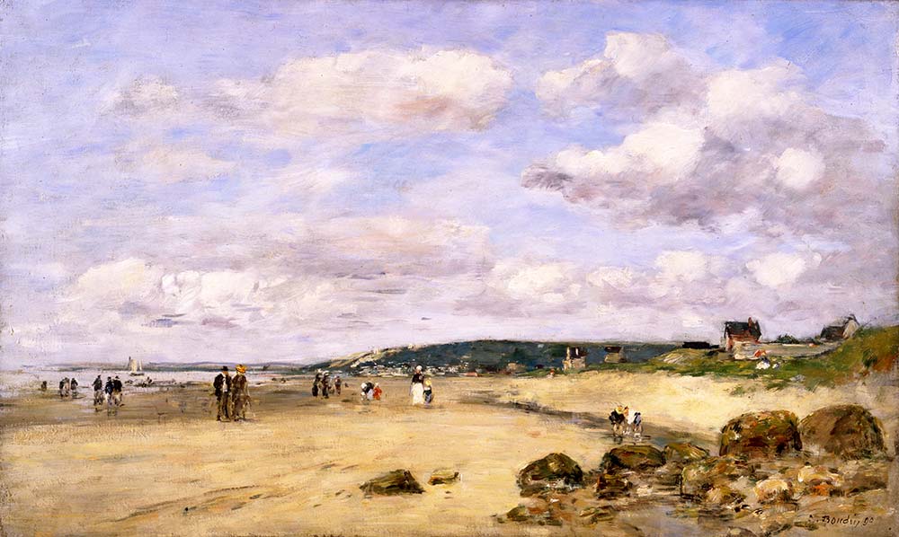 Eugene Boudin Normandiya Sahili