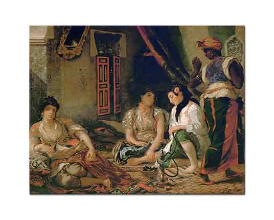 Eugene Delacroix Cezayirli Kadınlar
