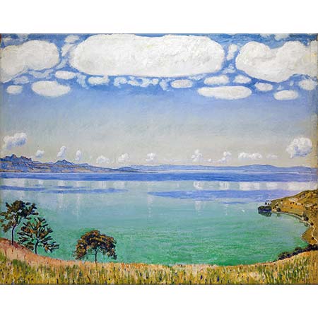 Ferdinand Hodler Chexbre'den Leman Gölü