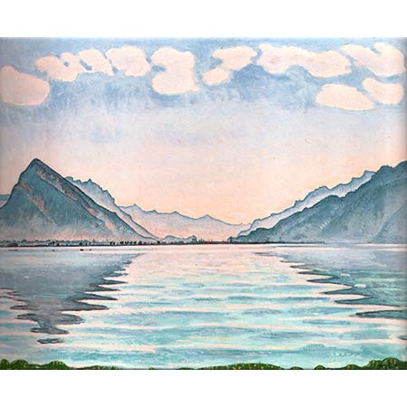 Ferdinand Hodler Göl Manzarası