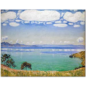 Ferdinand Hodler Chexbre'den Leman Gölü