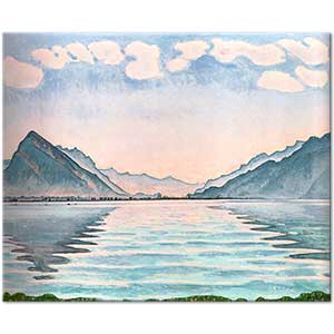 Ferdinand Hodler Göl Manzarası