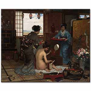 Marie Francois Firmin Girard Japon Tuvaleti