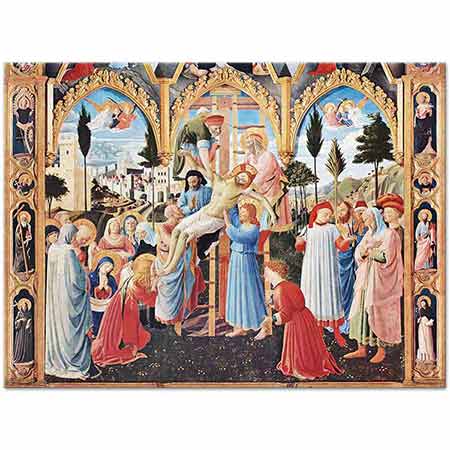 Fra Angelico Çarmıhtan İndiriliş