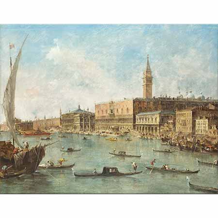 Francesco Guardi Doge Sarayı Venedik