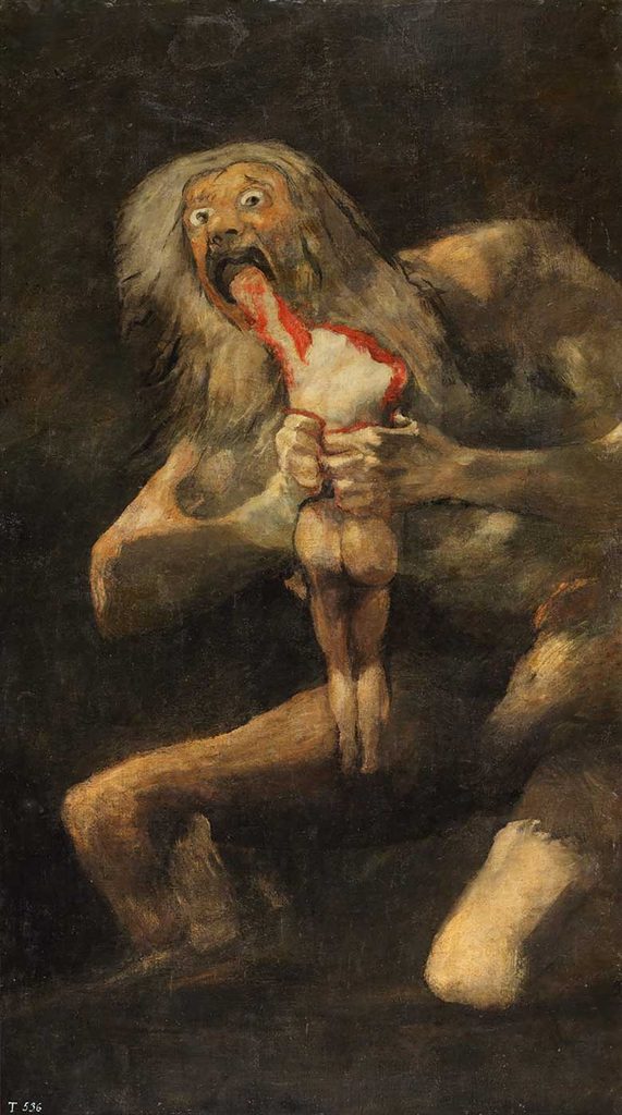 Francisco Goya Satürn Oğullarını Yerken