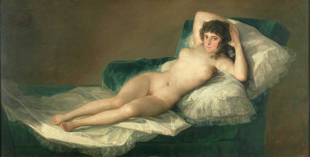 Francisco Goya Çıplak Maya