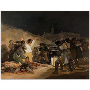 Francisco Goya Madrid Ayaklanmasında Kurşuna Dizilenler