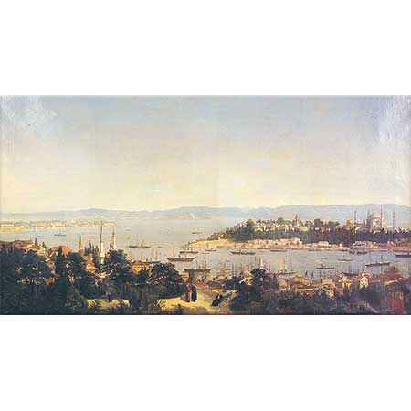 François Claude Hayette İstanbul Manzarası