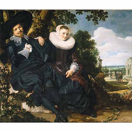 Frans Hals Evli Çift Bahçede