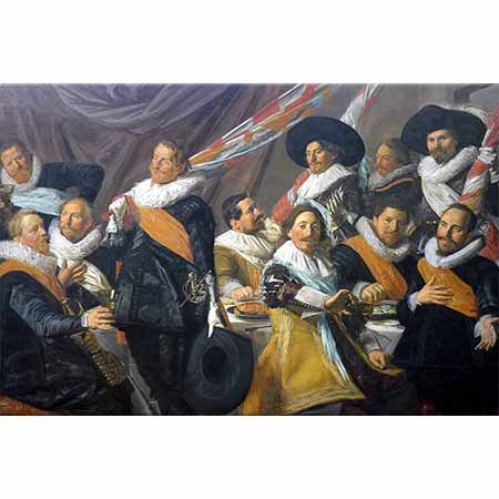 Frans Hals St George Sivil Savunma Memurlarının Ziyafeti